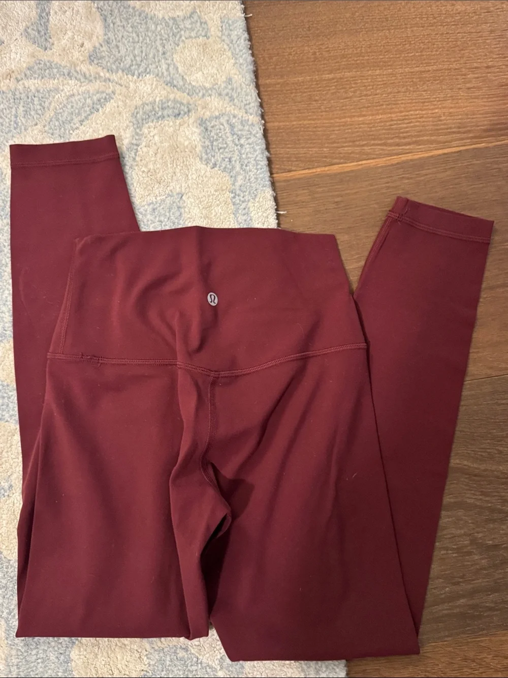 lululemon athletica Maroon Align High-Rise Leggings 25”